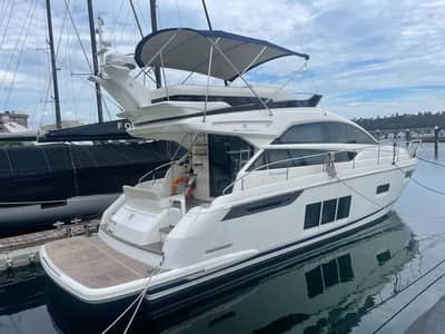 Fairline Squadron 48 — Флайбридж 12–18 м